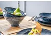 Tokio Servierschalen Set, 2-teilig, Steingut, Dunkelblau, Produktbild-Vorschau 2