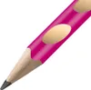 A close-up view of a pink pencil with beige polka dots. Podgląd zdjęcia produktu