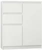 Komoda 98 cm 2 dveře 2 zásuvky skříňka FRAMIRE S-2 bílá Náhled obrázku produktu 7