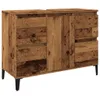 vidaXL Mobiletto lavabo in legno vecchio 80x33x60 cm Anteprima dell’immagine prodotto 1