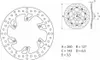 BREMBO Serie Oro Bremsscheibe 260mm 68B407B8 Produktbild-Vorschau 5