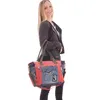 Sunsa Damen Tasche Umhängetasche Handtasche Canvas & Leder Produktbild-Vorschau 8