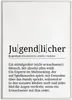 Jugendlicher Poster Definition - Teenager Jugendweihe Produktbild-Vorschau 2