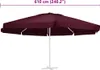 vidaXL Housse de rechange pour parasol Bordeaux rouge 600 Voir les images du produit 3