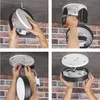 LED svítidlo NEXXO černé, 17 cm, 12,5 W, teplá/neutrální bílá Náhled obrázku produktu
