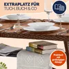 CASARIA® Polyrattan Gartentisch mit Ablage FSC®- Produktbild-Vorschau 4