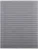 A full-frame shot of a gray pleated blind. Produktbild-Vorschau
