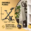 SPORTANA® Eagle 2 Vélo d’appartement d’exercice pliable Voir les images du produit 3