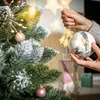 KADAX künstlicher Weihnachtsbaum mit silbernen Kügelchen Produktbild-Vorschau 17