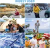 3 Stück Regenponcho EVa Regenjacke mit Kaputze Wasserdicht Produktbild-Vorschau 5