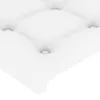 vidaXL Testiera LED bianca 200x5x78/88 cm in Pelle finta Anteprima dell’immagine prodotto 9