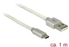 DeLOCK 1m USB 2.0-A/USB 2.0 Micro-B, 1 m, USB A, Micro-USB Produktbild-Vorschau 2