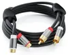 deleyCON 1m Cinch RCA Stereo Audio Verlängerungskabel - 2x Produktbild-Vorschau 4