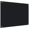 vidaXL Panel kuchenny czarny 80x60 cm szkło hartowane Podgląd zdjęcia produktu 4