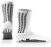 LUX Fußball-Grip-Socken – Wadenlang – Weiß – Produktbild-Vorschau 1