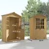 Outsunny Gartenschrank Holz Geräteschuppen mit Ablage Produktbild-Vorschau 3