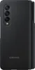A black Samsung phone case with a camera cutout and the Samsung logo. Produktbild-Vorschau