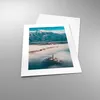 Poster - Poster ohne Rahmen - Winter Berge Wolken - 30x40 Produktbild-Vorschau 3