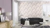 Rasch Vliestapete 448535 Florentine uni lila 10,05 x 0,53 m Produktbild-Vorschau 2
