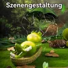 Süße Solar Frosch Figur, Outdoor Garten Dekoration, Solar Produktbild-Vorschau 2