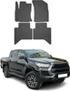 2015-2025 Toyota Hilux VIII podlahové rohože gumové čierne Náhľad obrázku produktu 1