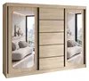 BELANO Schwebetürenschrank 200 cm mit Spiegel – Produktbild-Vorschau 1