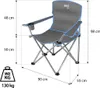 Nc3079 Grau-Blau Campingstuhl Nils Camp Podgląd zdjęcia produktu 3