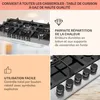 Klarstein Plaque de Cuisson Gaz 5 Feux, Table de Cuisson à Voir les images du produit 4