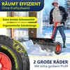 MASKO® Schneeschaufel auf Rädern höhenverstellbar - 5-Fach Produktbild-Vorschau 3