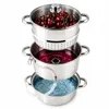 Grafner 8 Liter Dampfentsafter aus Edelstahl Ø 26 cm, inkl. Produktbild-Vorschau 4