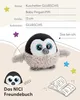 Pinguin Kuscheltier NICI GLUBSCHIS Baby Piffi 15cm schwarz Produktbild-Vorschau 6