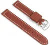 Minott Basel Uhrenarmband Leder Rotbraun 18mm Produktbild-Vorschau 1