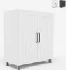 Mobiler Unterschrank Schrank 2 Türen 2 Regale modern Biston Produktbild-Vorschau 6