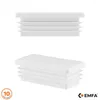 Lamellenstopfen rechteckig 60x20 mm Weiß 10 Stück Produktbild-Vorschau 1