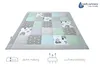 Krabbeldecke für Baby Spielmatte 100% Baumwolle Produktbild-Vorschau 6