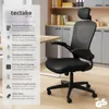 tectake® Bürostuhl Arges ergonomische Form mit Produktbild-Vorschau 2