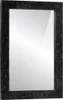 vidaXL Badspiegel Schwarz 50x70x2,5 cm Massivholz Mango und Produktbild-Vorschau 8