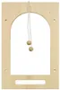 EDUPLAY 210088 Holzlaterne zum basteln & bemalen, natur Produktbild-Vorschau 2