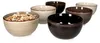 6er Set Grey Bowl-Schalen 600ml Müsli Salat Dessert Produktbild-Vorschau 1