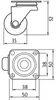SOTECH 135952, Brązowy, Metal, 52 mm Podgląd zdjęcia produktu 4