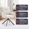 SalesFever Armlehnstuhl mit 360° Drehfunktion | Bezug Produktbild-Vorschau 4