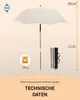 FARE Strand-Sonnenschirm Travelmate Camper Produktbild-Vorschau 7