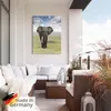 ARTland Wandbild Alu für Innen & Outdoor Elefant Größe: Produktbild-Vorschau 5