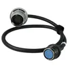 vhbw OBD Adapter OBD1 38Pin auf Rundstecker 41Pin Produktbild-Vorschau 2