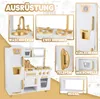 4iQ Grande cucina da gioco in legno per bambini KitchenJoy Anteprima dell’immagine prodotto 7