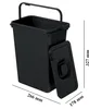 SYSTEMA BASICA NKS10W Abfalleimer - schwarz Recycling* Produktbild-Vorschau 2