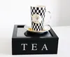 Teebox TEA, 9 Fächer, Teeaufbewahrung, MDF, 22,5 x 22,5 x 9 Produktbild-Vorschau 3