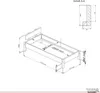 TUGA-Holztech Massivholzbett Einzelbett "Nannerl" 90 200 38 Produktbild-Vorschau 5