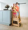 tiSsi Geschwister / Zwillings Lernturm Felix Buche Natur Produktbild-Vorschau 10