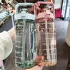 2L Trinkflasche Sportflasche Wasserflasche Getränkeflasche Produktbild-Vorschau 4